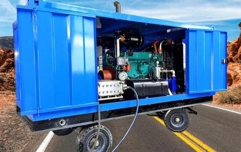Heat Exchanger Hydro Blasting Machine